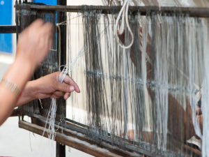 Forberedelse af væven